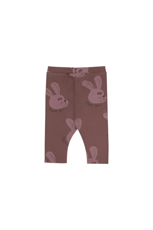 Rabbits Brown Baby Leggings