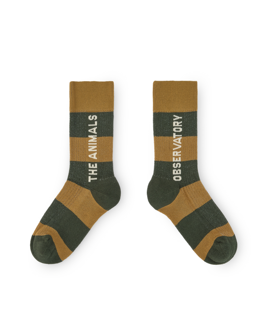 Worm Socks Green