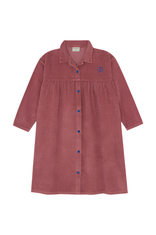 Purple Corduroy Dress