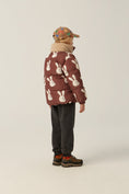 Load image into Gallery viewer, Rabbits Brown Puffer Jacket