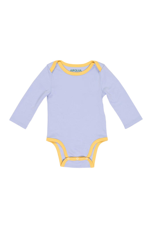 Long Sleeve Bodysuit in Chambray Blue