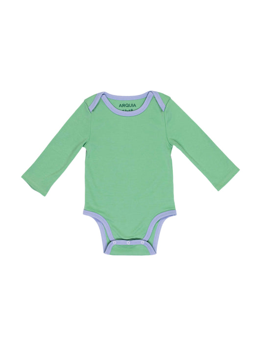Long Sleeve Bodysuit in Grass Green