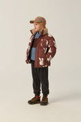 Load image into Gallery viewer, Rabbits Brown Puffer Jacket