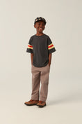 Load image into Gallery viewer, Bicolor Bands Grey Tshirt