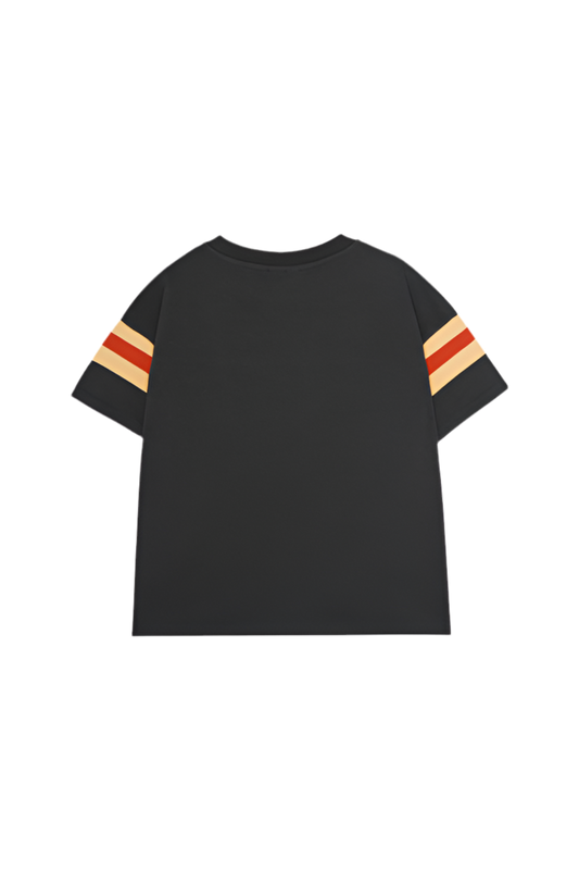 Bicolor Bands Grey Tshirt