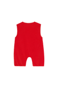 Load image into Gallery viewer, Red Corduroy Baby Romper