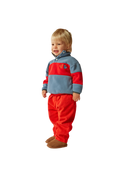 Load image into Gallery viewer, Color Block Polar Baby Sweatshirt