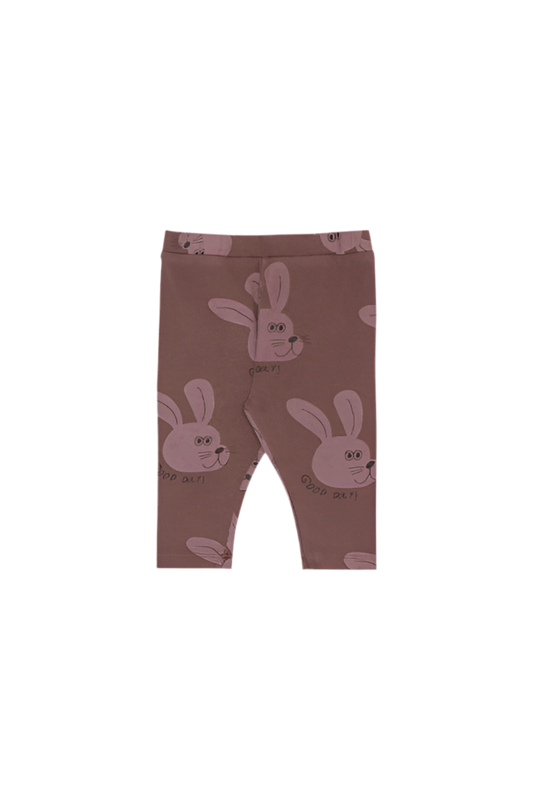 Rabbits Brown Baby Leggings
