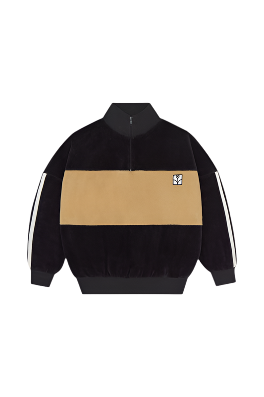 Grey Contrast Sweatshirt