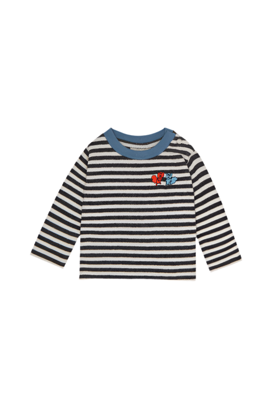Bicolor Stripes Baby Tshirt