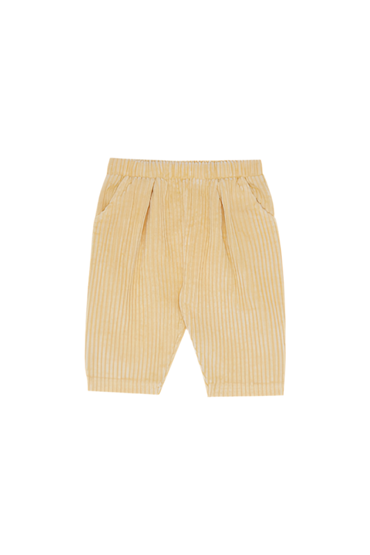 Yellow Corduroy Baby Trousers