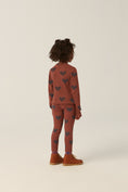 Load image into Gallery viewer, Hearts Brown Leggings