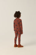 Load image into Gallery viewer, Hearts Brown Leggings