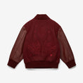 Load image into Gallery viewer, Wild and Free Snap Front Wool and Leather Jacket