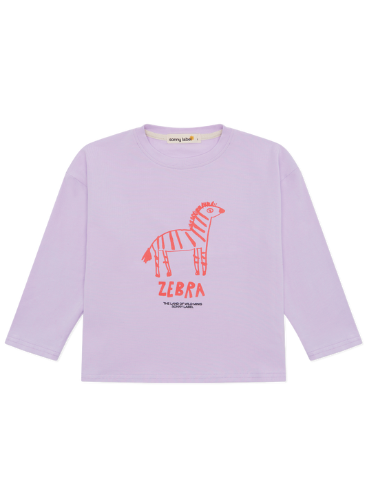 Long sleeve T-shirt Zebra