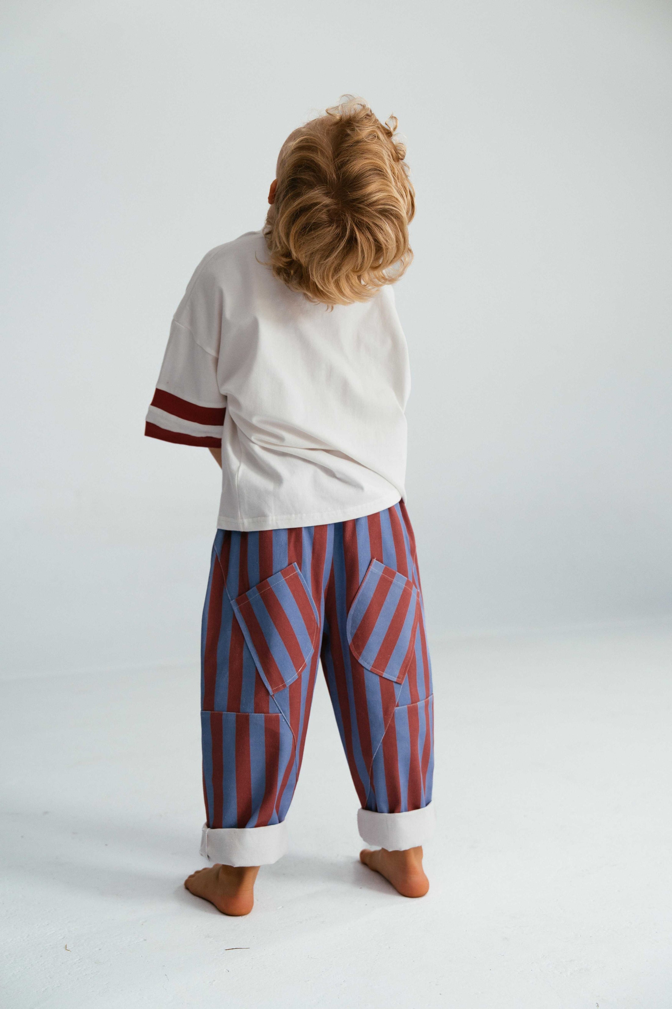 Stripe Twill Pants