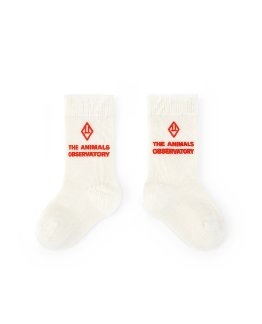 Avocat Baby Socks White