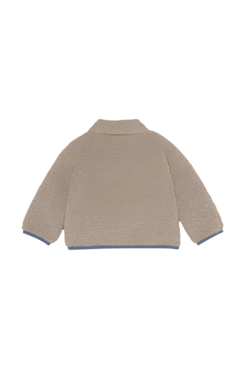Ecru Teddy Baby Jacket