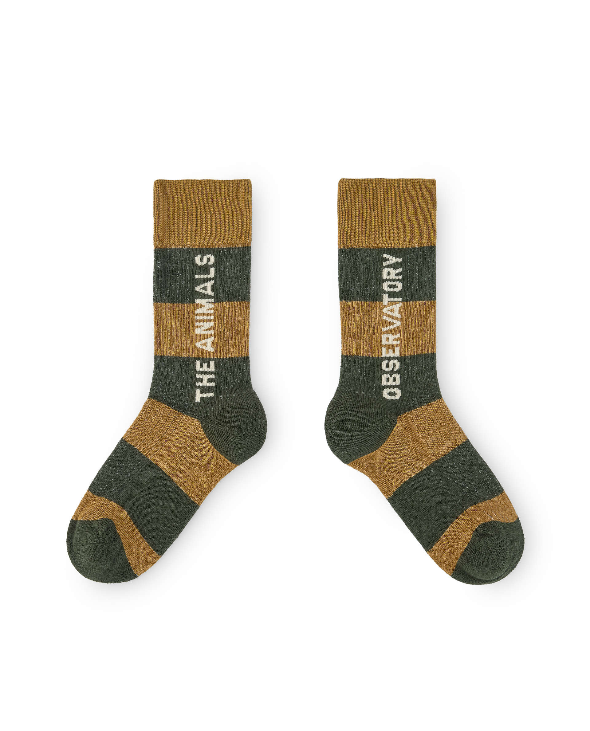 Worm Socks Green