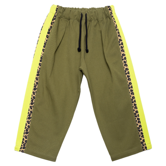 Khaki Balloon Trousers