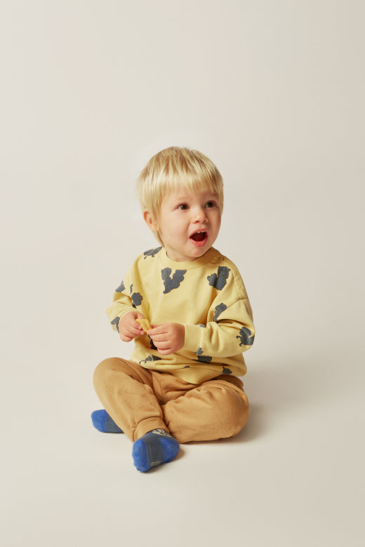 Blue Squirrels Baby Sweatshirt