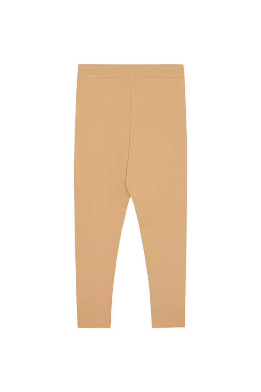 Yellow Knee Patch Leggings