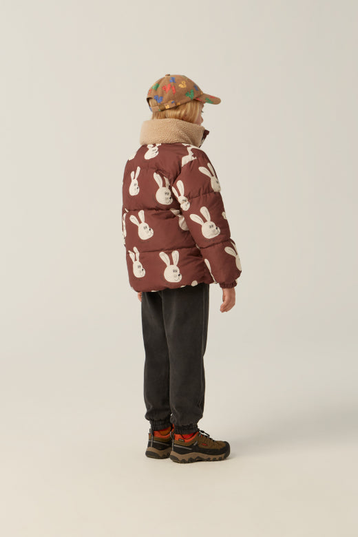 Rabbits Brown Puffer Jacket