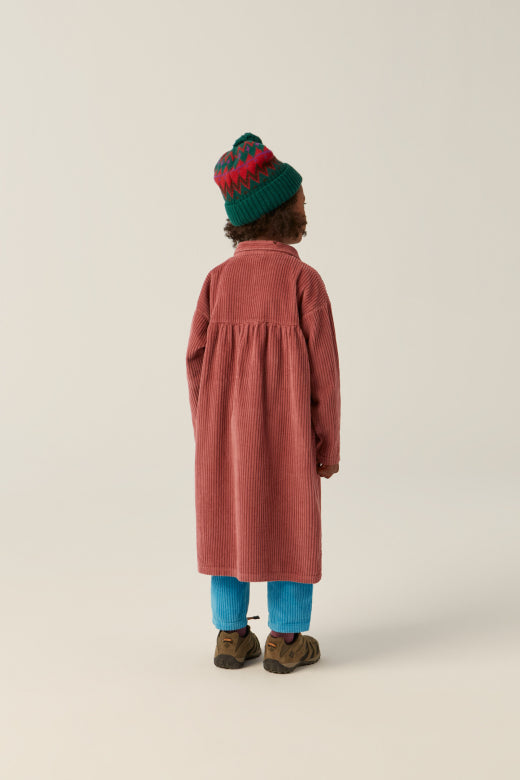 Purple Corduroy Dress