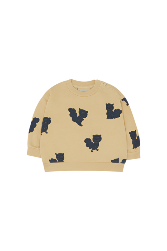 Blue Squirrels Baby Sweatshirt