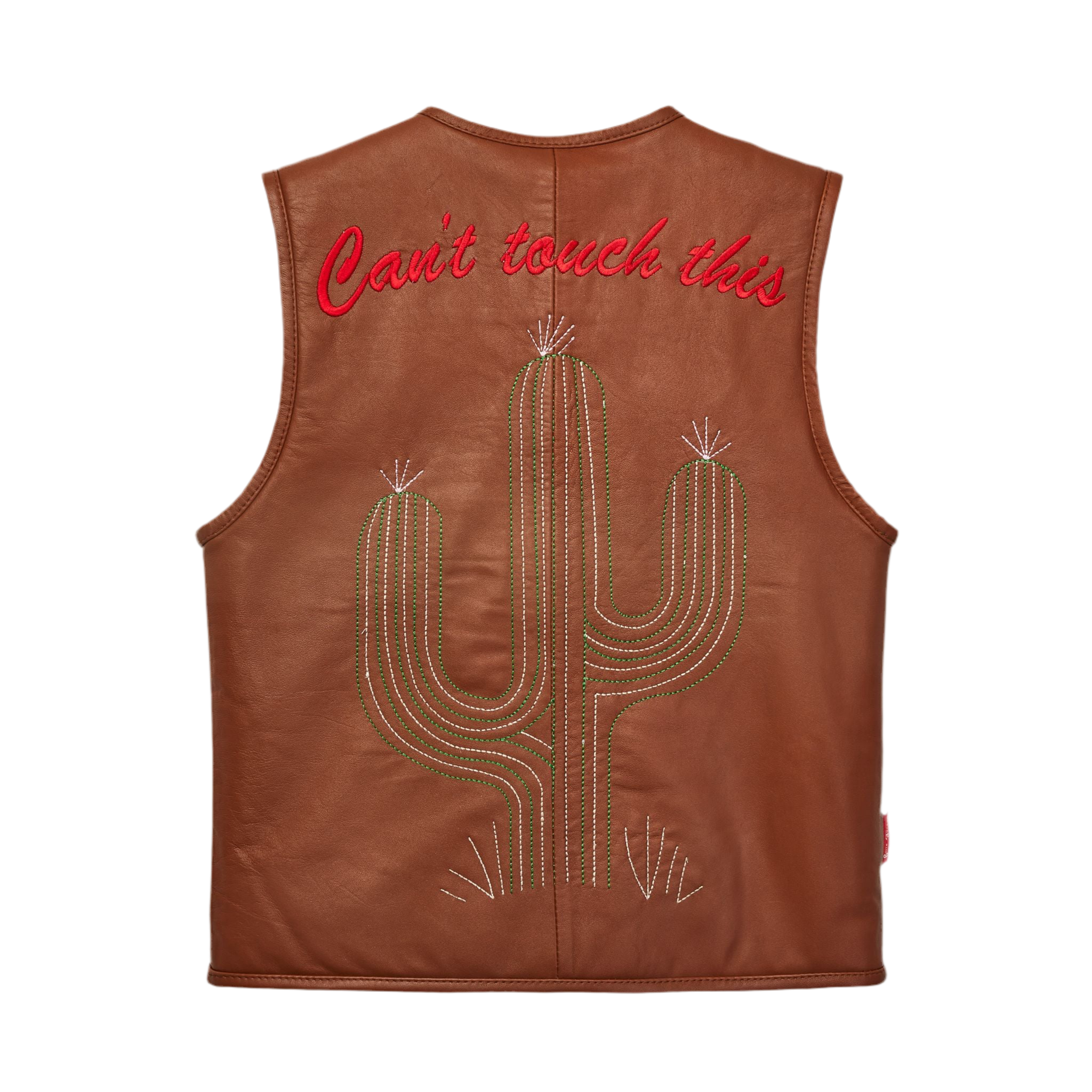 Can't Touch This Leather Vest
