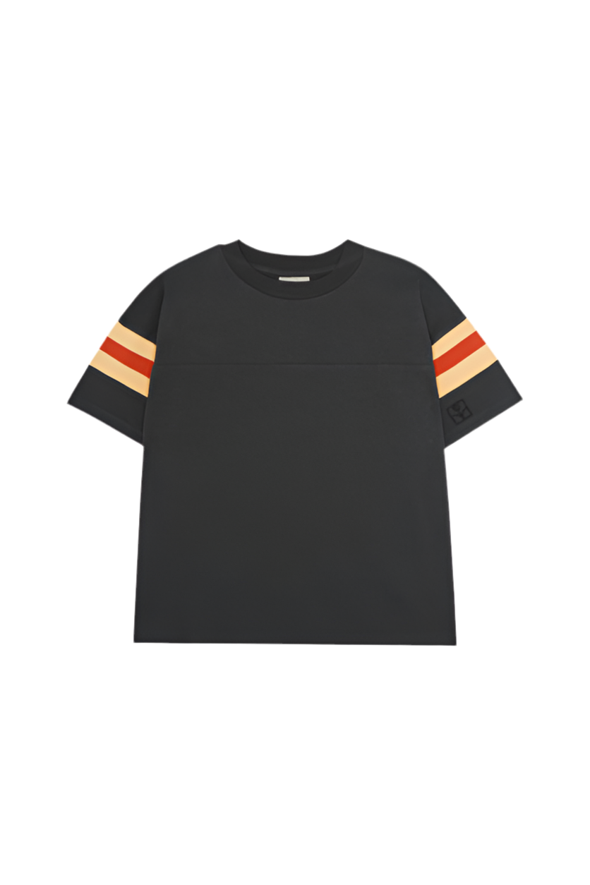Bicolor Bands Grey Tshirt