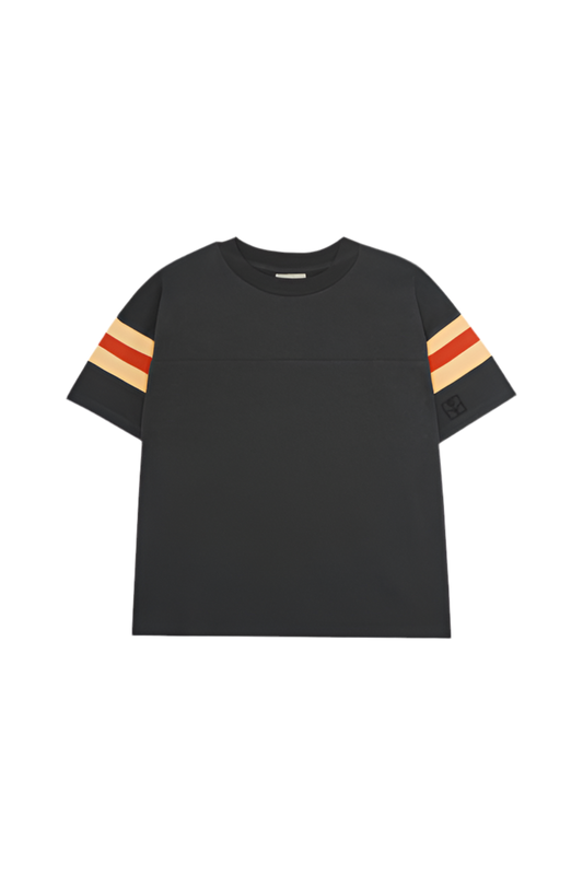 Bicolor Bands Grey Tshirt