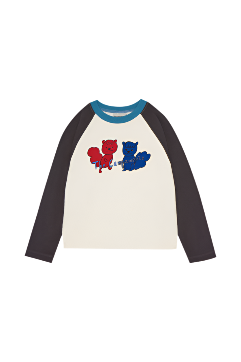 Squirrels Color Block Tshirt