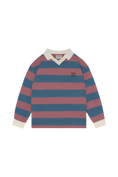 Load image into Gallery viewer, Purple and Blue Stripes Polo
