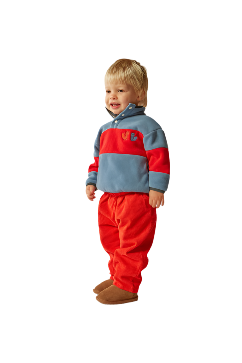 Color Block Polar Baby Sweatshirt