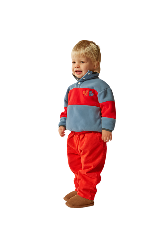 Color Block Polar Baby Sweatshirt
