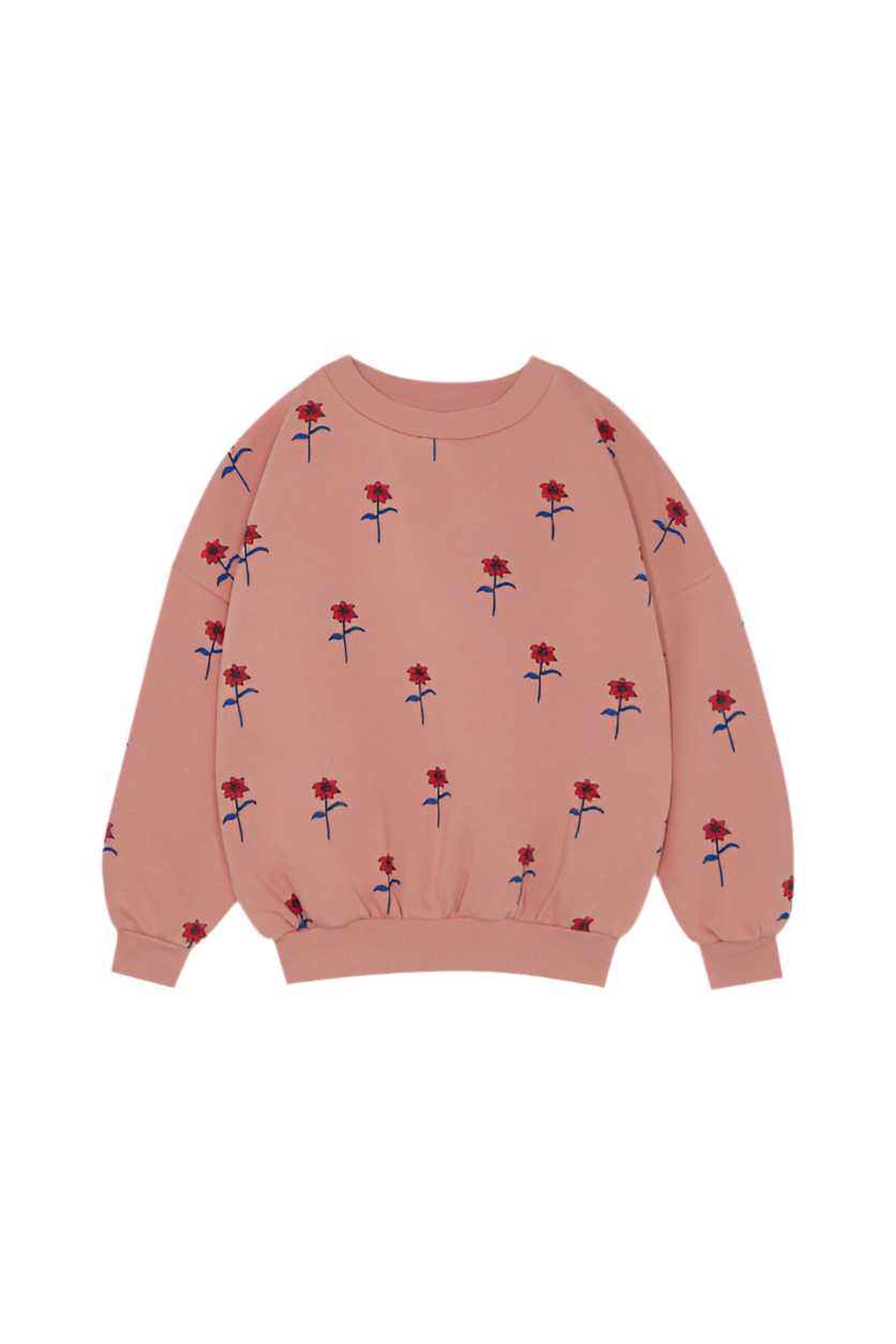Flowers Pink Sweatshirt