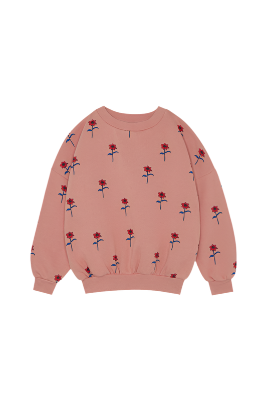 Flowers Pink Sweatshirt