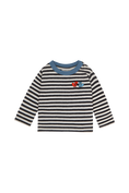 Load image into Gallery viewer, Bicolor Stripes Baby Tshirt
