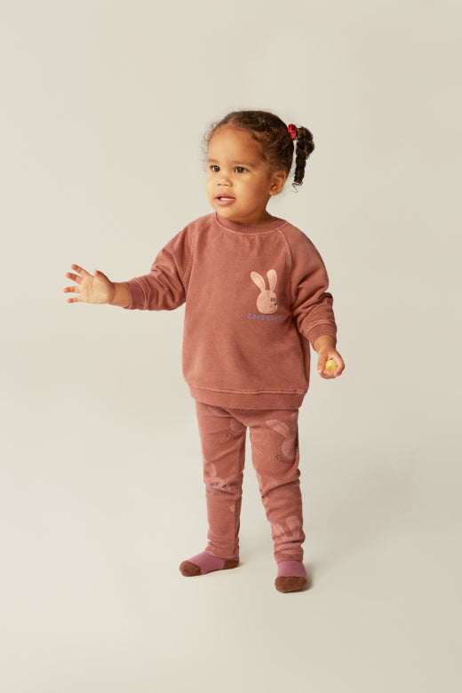 Rabbit Brown Baby Sweatshirt