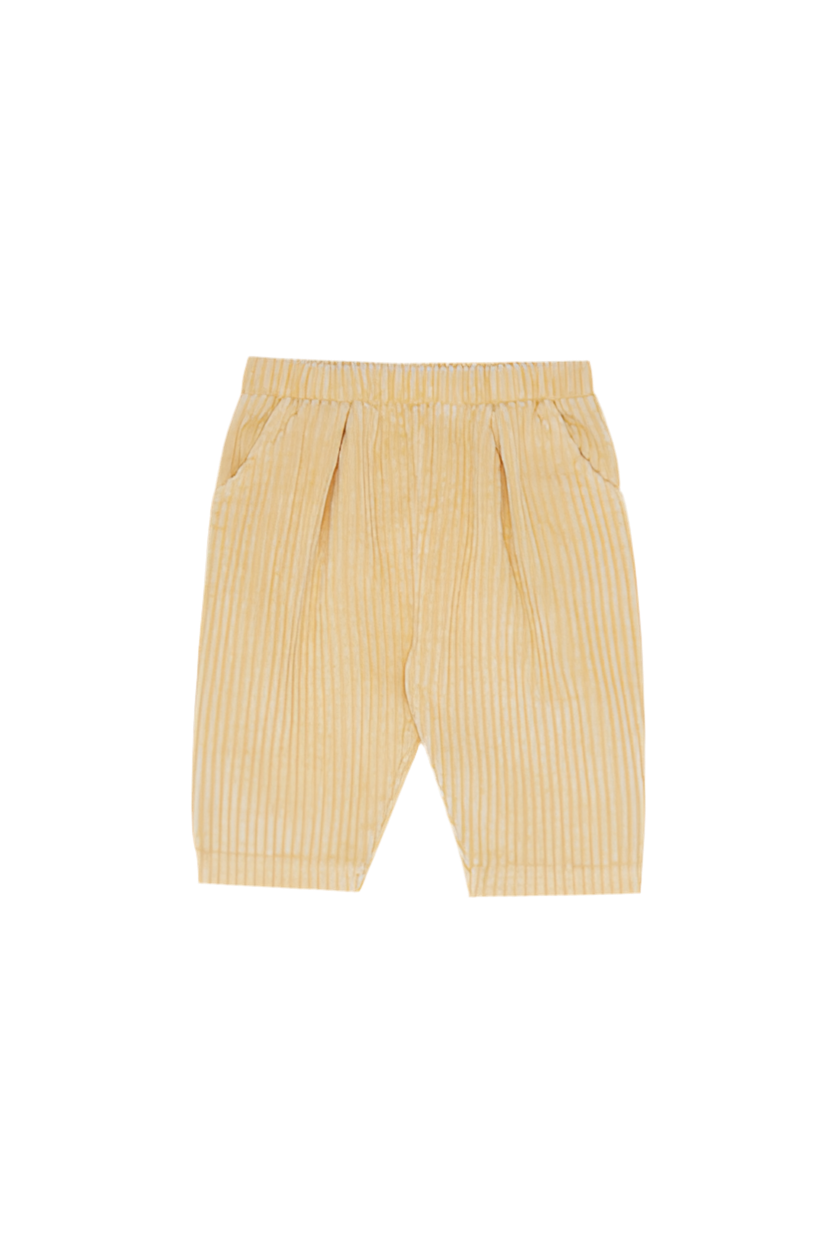 Yellow Corduroy Baby Trousers