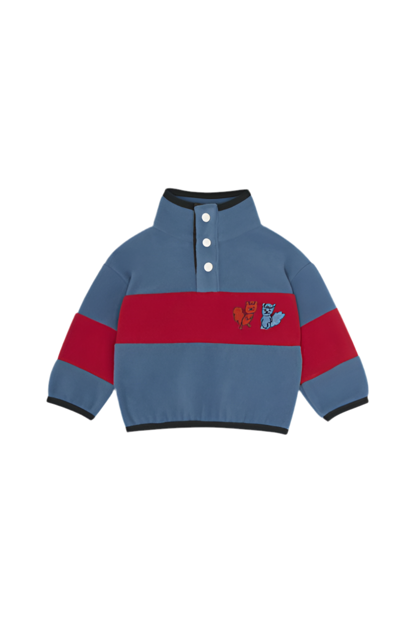 Color Block Polar Baby Sweatshirt