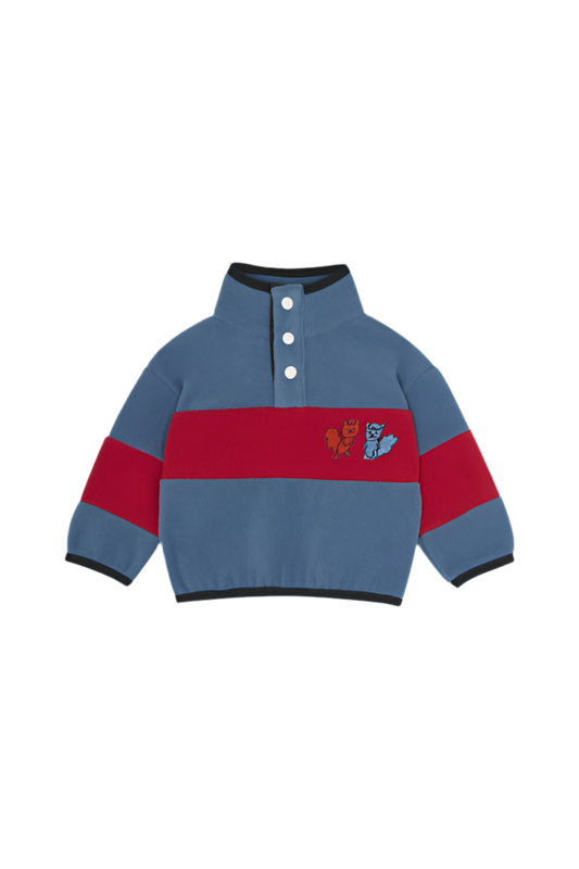 Color Block Polar Baby Sweatshirt
