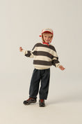 Load image into Gallery viewer, Grey Stripes Sweatshirt
