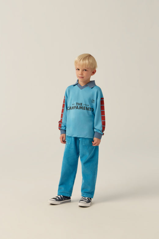 The Campamento Blue Polo