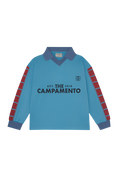 Load image into Gallery viewer, The Campamento Blue Polo
