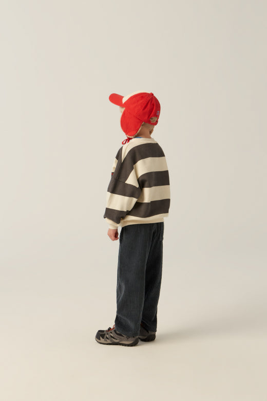 Grey Stripes Sweatshirt