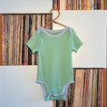 Load image into Gallery viewer, Short Sleeve Onesie in Grass Green
