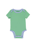Load image into Gallery viewer, Short Sleeve Onesie in Grass Green
