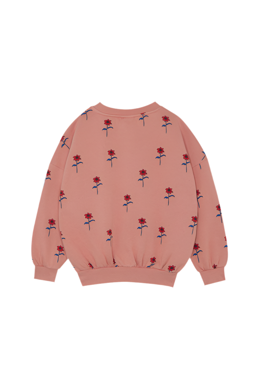 Flowers Pink Sweatshirt